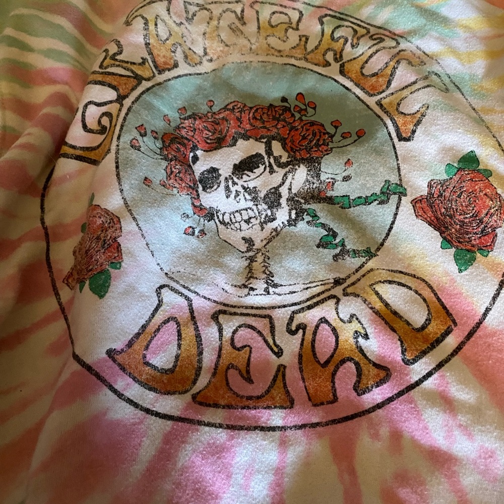 Old Clothes Grateful Dead Late Full Tie Dye Pattern Sweat Pullover Hoodie
Wo/Men - Picture 3 of 5
